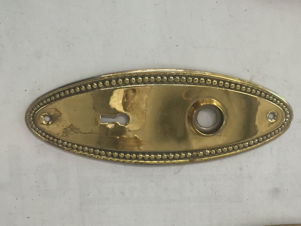 Vintage Brass Backplates (Door Escutcheon)