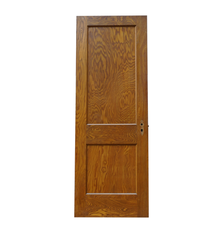 2 Panel Wooden Door - SET