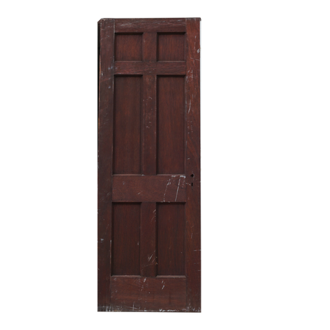 6 Panel Wooden Doors (Natural Wood / Non-Painted)